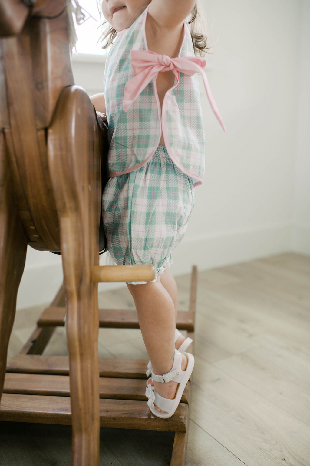 Charlotte Girl Side Tie Short Set
