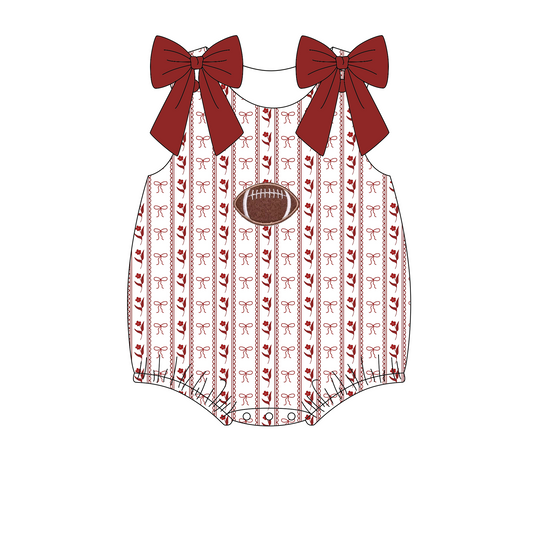 Ruby Dark Red Football Bubble