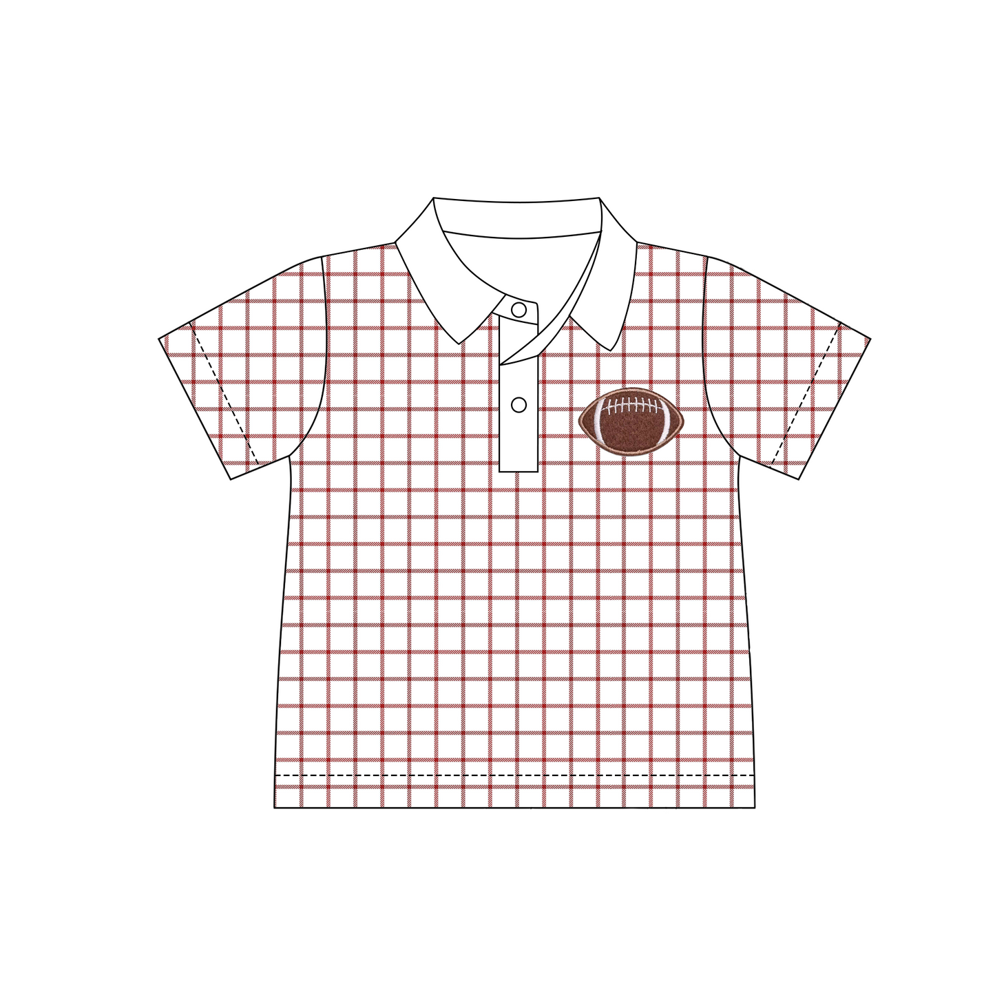 Henry Dark Red Polo
