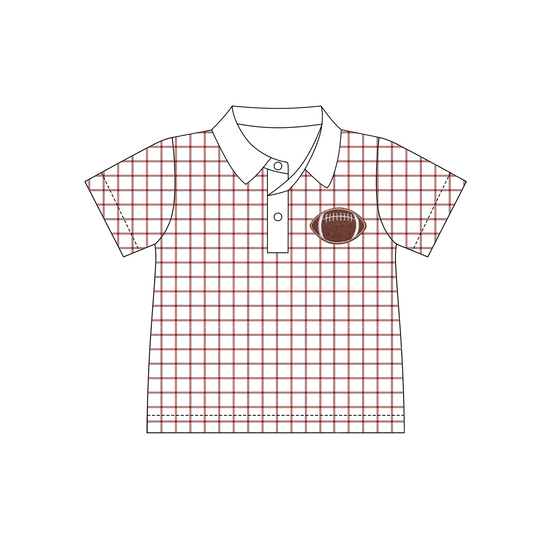 Henry Dark Red Polo